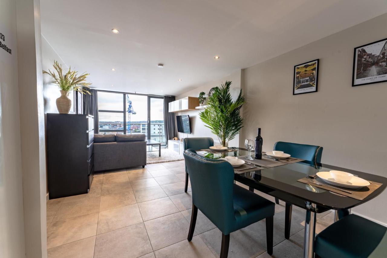 شقة Belfast Quarters: 10Th Floor Gem المظهر الخارجي الصورة