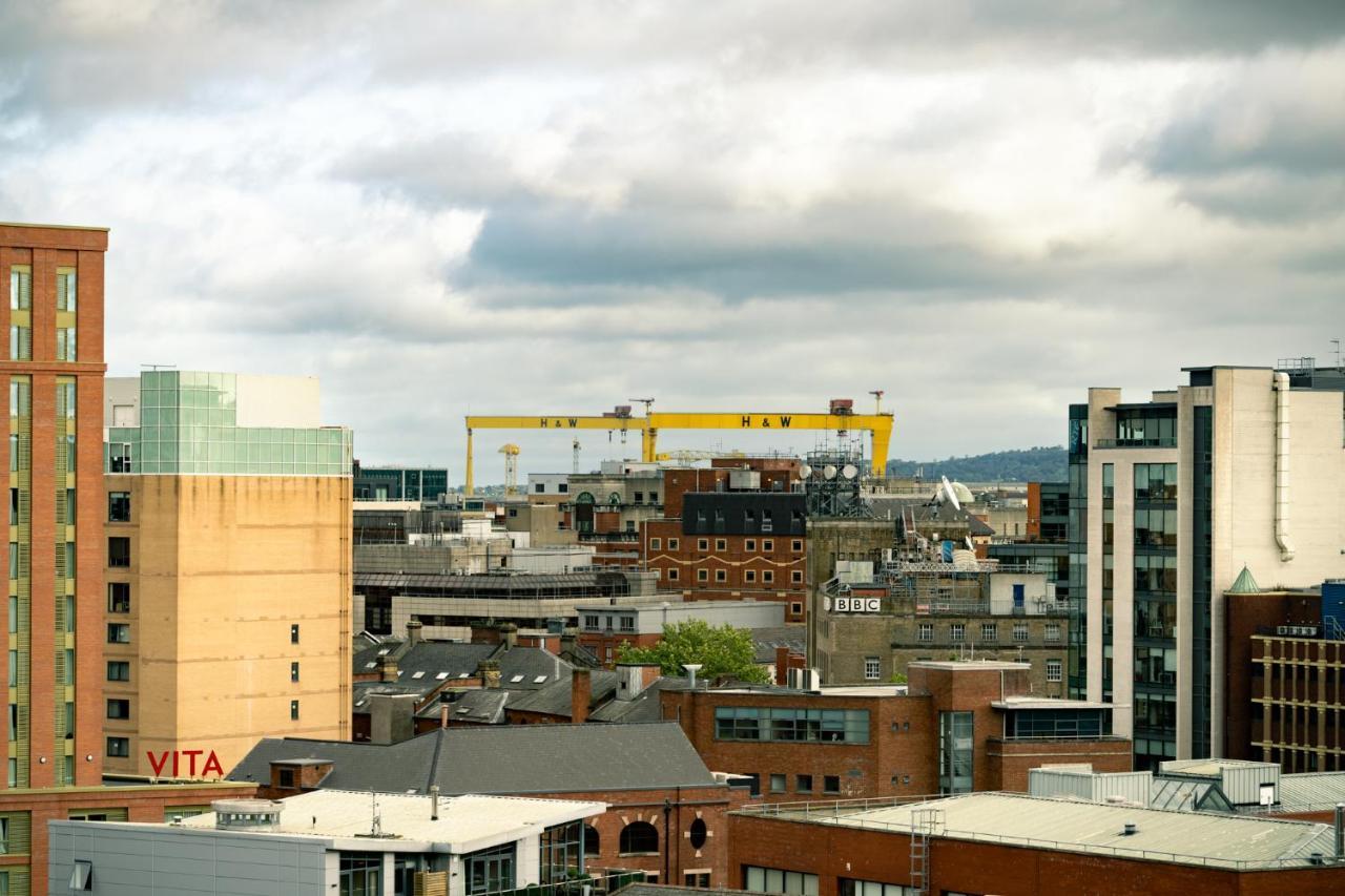 شقة Belfast Quarters: 10Th Floor Gem المظهر الخارجي الصورة
