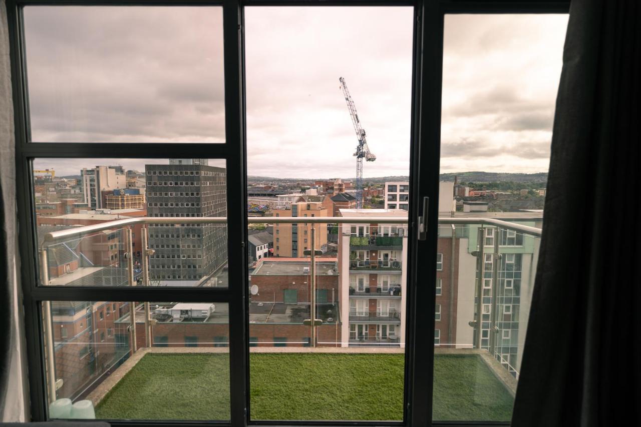 شقة Belfast Quarters: 10Th Floor Gem المظهر الخارجي الصورة